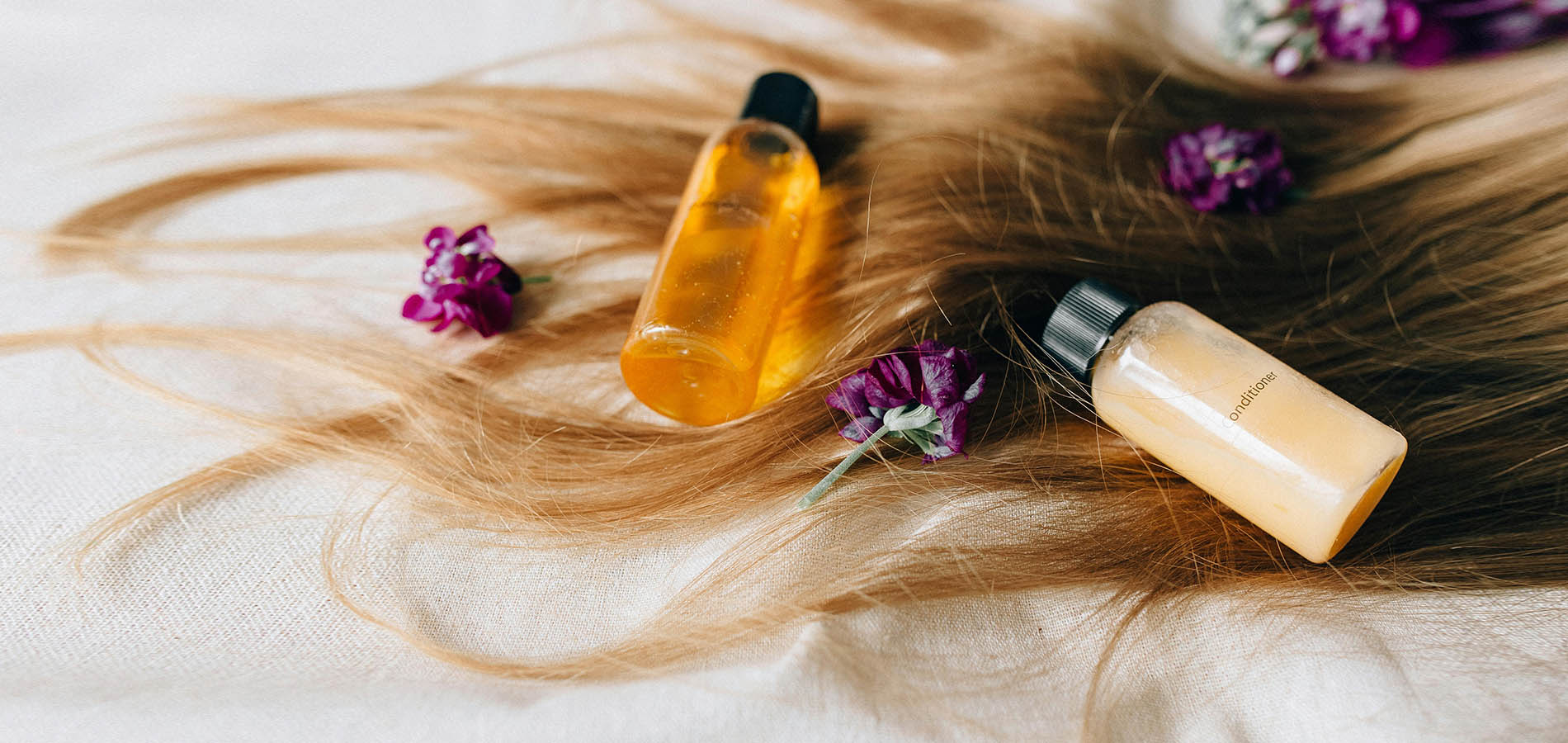 Shiny healthy hair care products