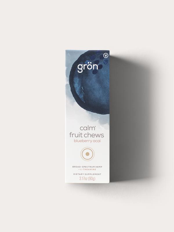 Calm Fruit Chews: Blueberry Acai