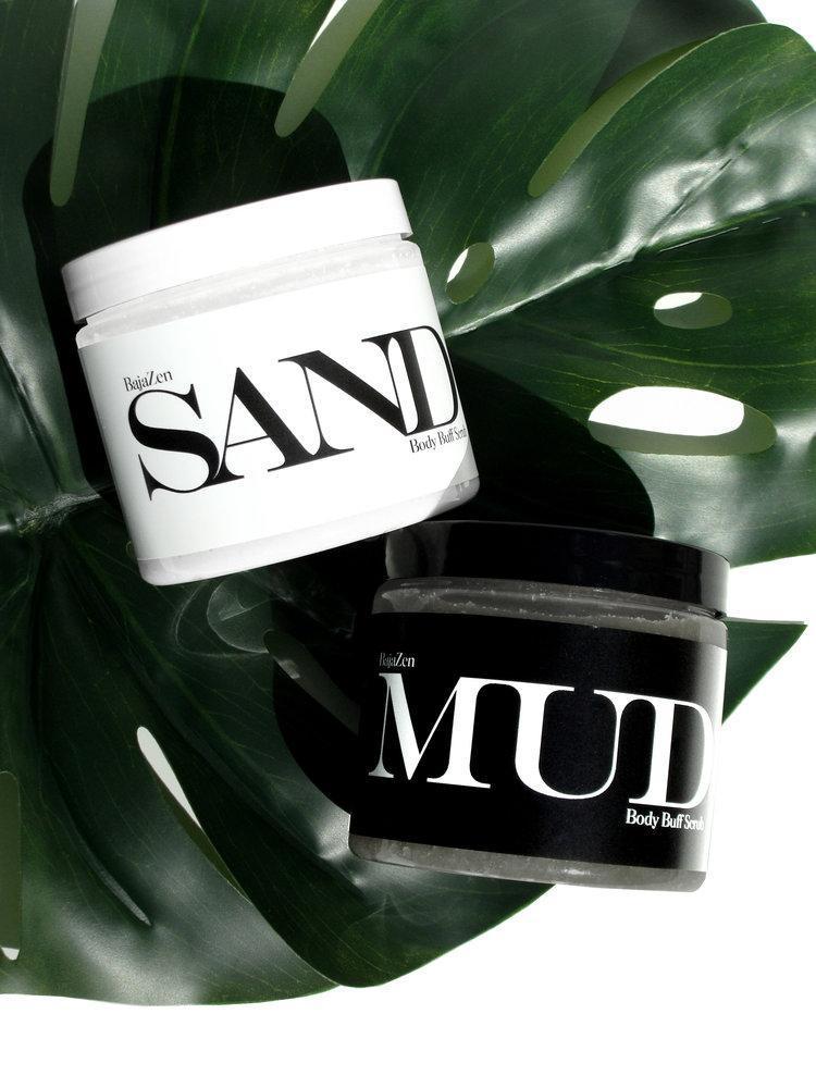 BAJA ZEN- Body Buff Scrub, SAND white clay + pumice Bath & Body - Bath & Shower BAJA ZEN 
