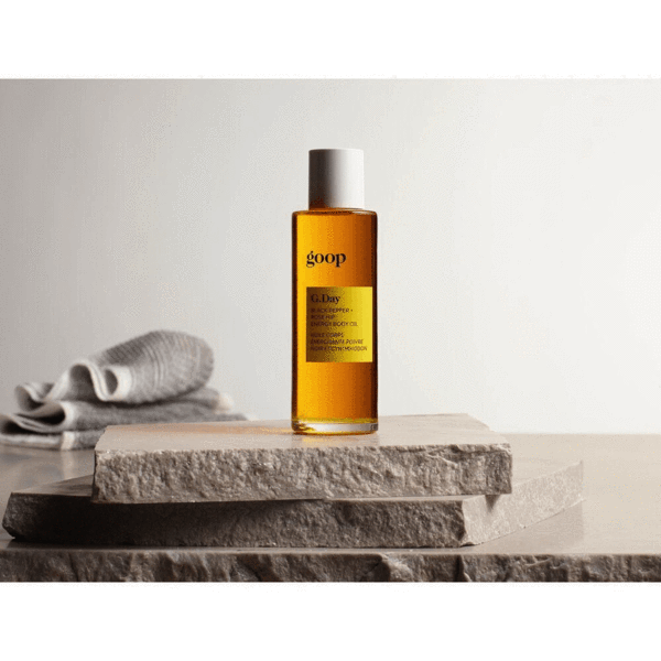 goop G.Day Black Pepper + Rose Hip Energy Body Oil Bath & Body - Moisturizer goop 