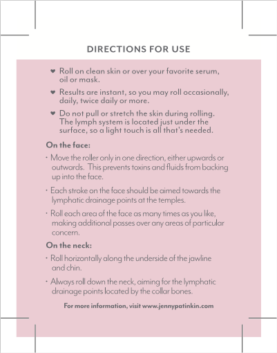 Jenny Patinkin Rose on Rose Face Roller Skincare - Special Jenny Patinkin 
