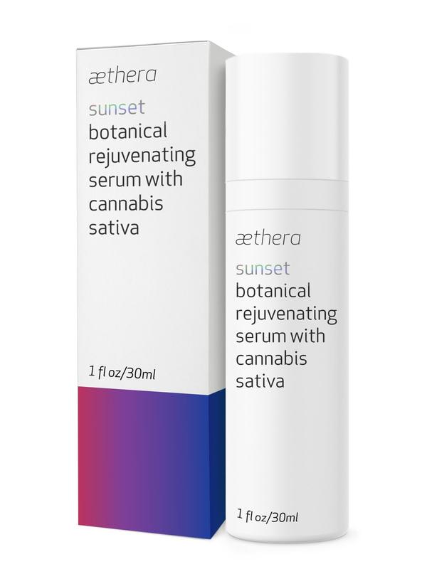 Aethera Sunset Botanical Rejuvenating Serum